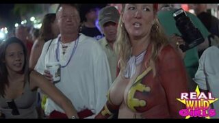 Bitchy Street Flashing at Fantasy Festival