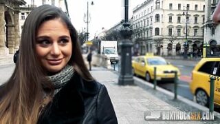 Cathy Heaven Squirts All Over our Public Fuck-fest Truck