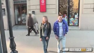 Katie Vasquez gets jizm facial cumshot