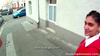 Fucking Glasses – Bored cutie Amala fucked for cash