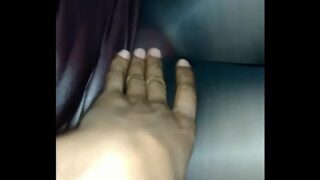 eu fazendo safadeza no ônibus com a loira