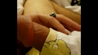 Public Handjob From Slutty Sister