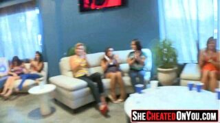 31 Lovely sluts guzzling cum at sex party!11