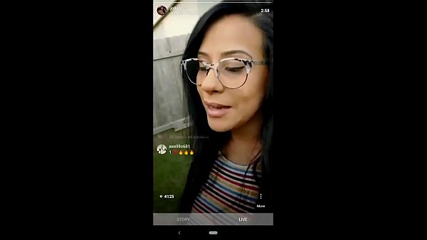 Spouse surpirses IG influencer wifey while she’s live. Cums on her face.