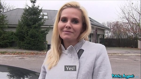 Public Agent Blonde MILF with Big Cupcakes Fucks a Stranger for Cash