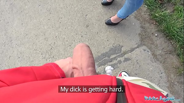 Public Agent Brazilian dark-haired rails jizz-shotgun on the backseat