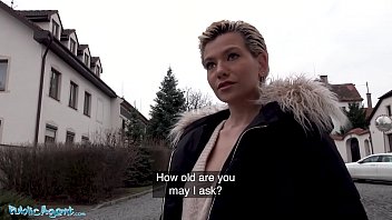 Public Agent Older woman with superb tits and bum