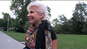 PublicAgent Blonde lezzie takes man meat for currency