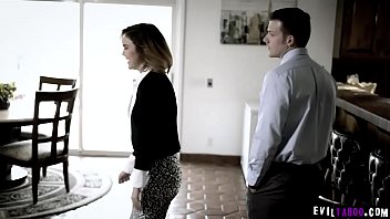 Sexy realtor fucks with her horny customer