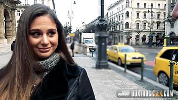 Cathy Heaven Squirts All Over our Public Fuck-fest Truck