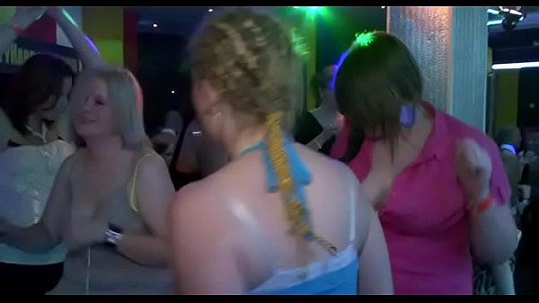 Hard core bang in night club