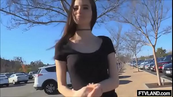 Name? No Undies Under Black Sundress Public Flashing