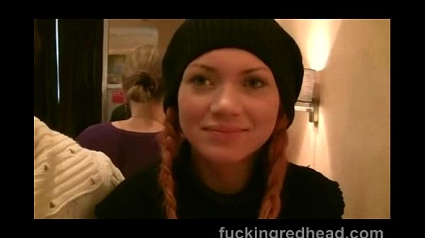 First-timer Russian Sandy-haired stunner fucked in public rest room