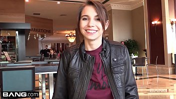 Flashing her muff in a restaurant