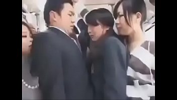 Dude groped on a train