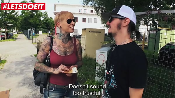 LETSDOEIT – #Lady Kinky Cat – Tattooed German MILF Join A Xxx Rail With The Berlin Van Fuck