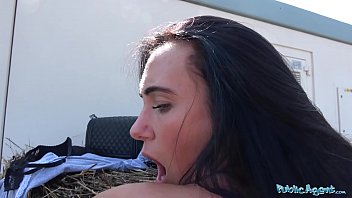 Public Agent taut backside stunner likes getting rammed outside