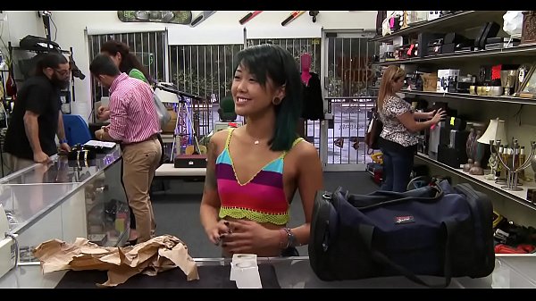 Beauty is having sex in shop