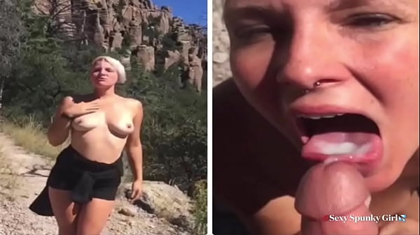 Thirsty Babe Swallows Cum Instead of Water
