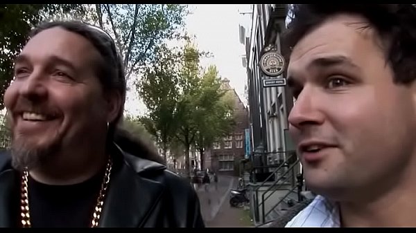 Aroused boy takes a tour in the amsterdam redlight district