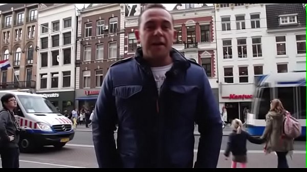 Aroused lad takes a travel in the amsterdam redlight district