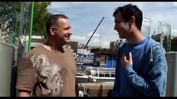 Concupiscent old dude gets it on in the amsterdam redlight district