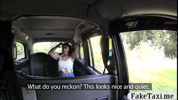 Sexy tattooed passenger gets anal banged by the driver