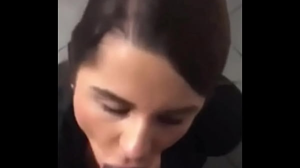 Crystina rossi giving head to stranger bbc in restroom