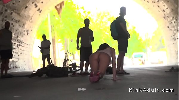 Master bangs two slaves in public